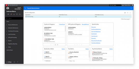 Payroll Management: Infor HCM Review