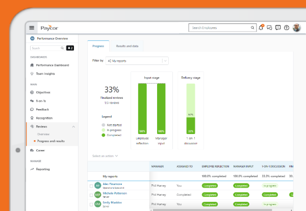 Paycor User Interface and User Experience