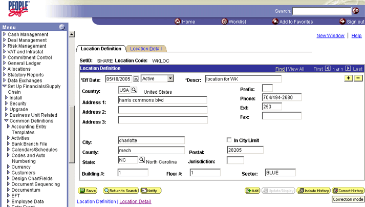 PeopleSoft HCM User Interface and User Experience