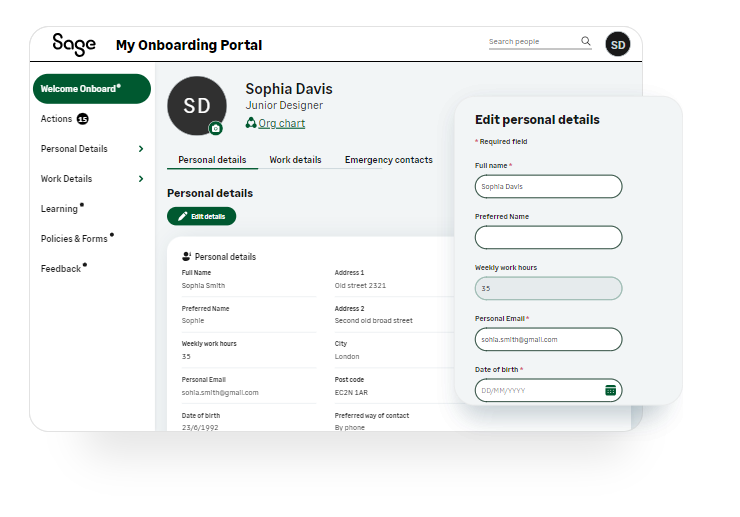 Learning and Development in Sage People