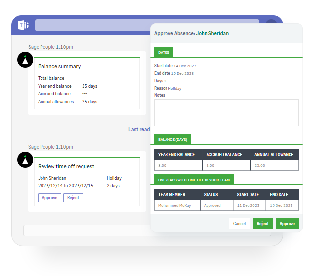 Time and Attendance Tracking in Sage People