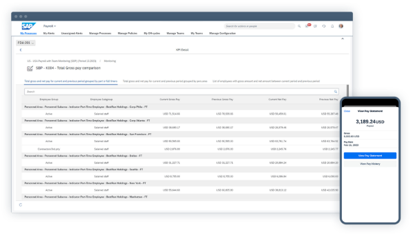 SAP SuccessFactors Review: Payroll Management