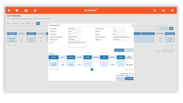 Core HR Functions of SumTotal Systems