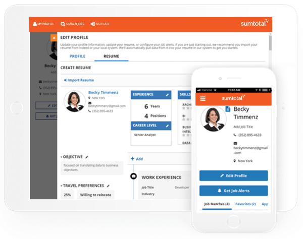 Talent Management and Recruiting in SumTotal Systems