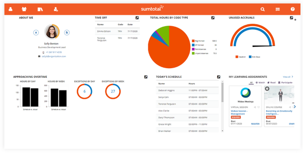 Time and Attendance Tracking in SumTotal Systems