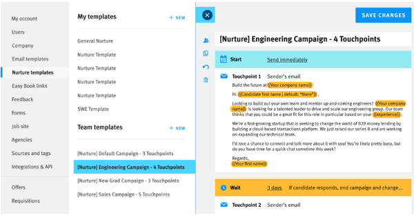 Recruitment Marketing: Lever