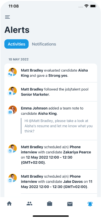 AI and Automation Features: Recruitee review