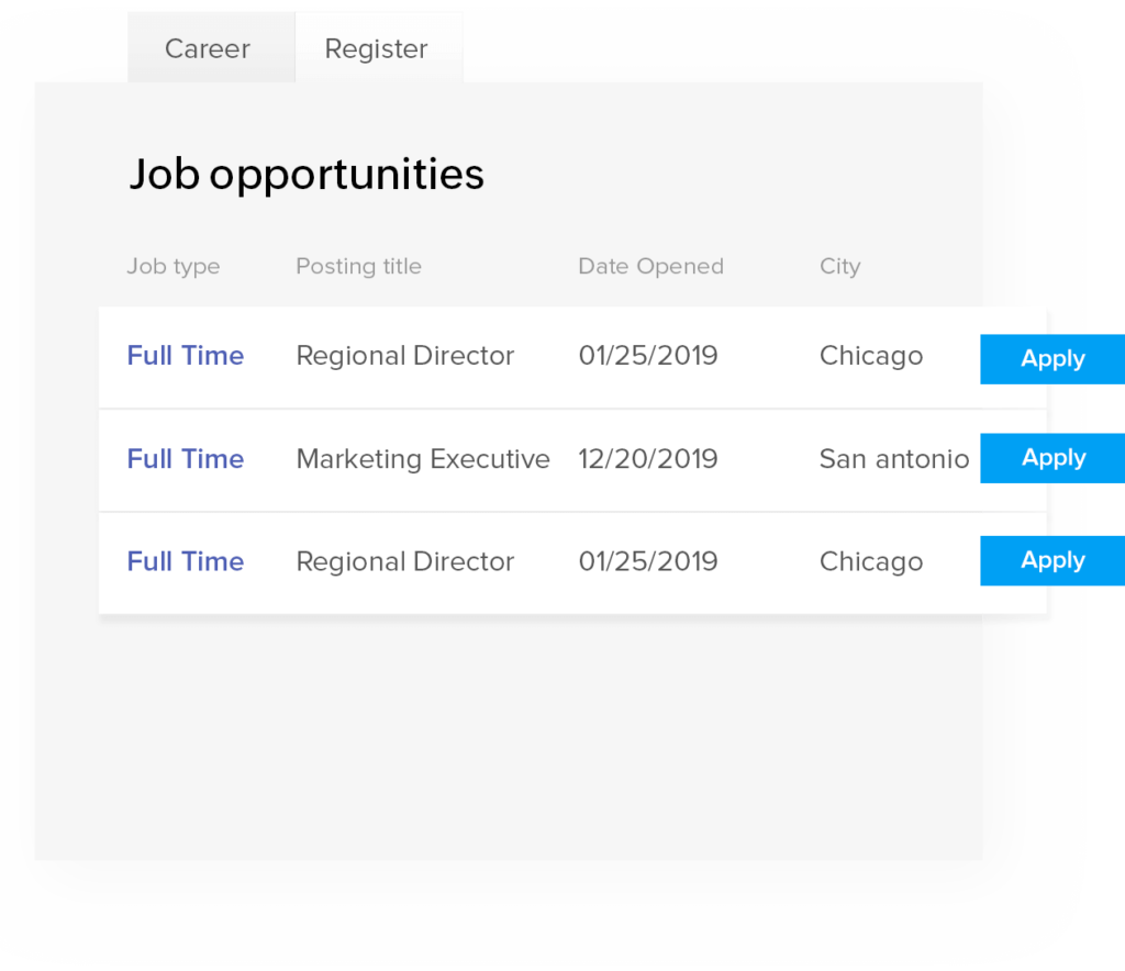 Recruitment Marketing: Zoho Recruit